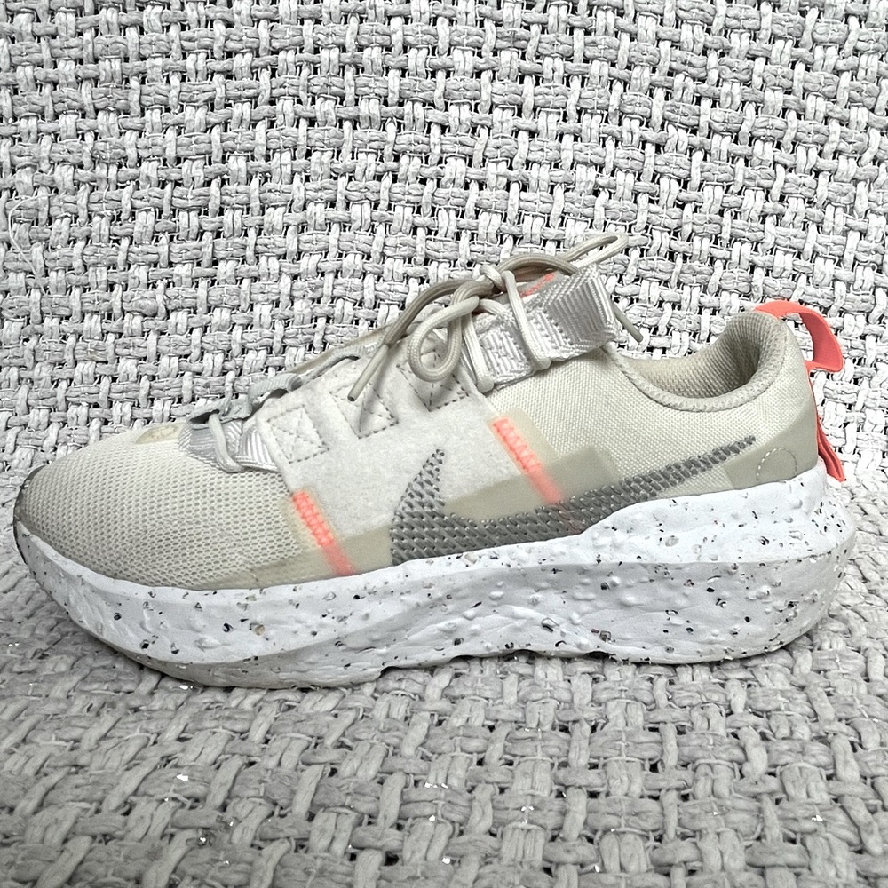 Nike Crater Impact Shoes Summit White Grey Fog CW2386-100 Women’s Size 7